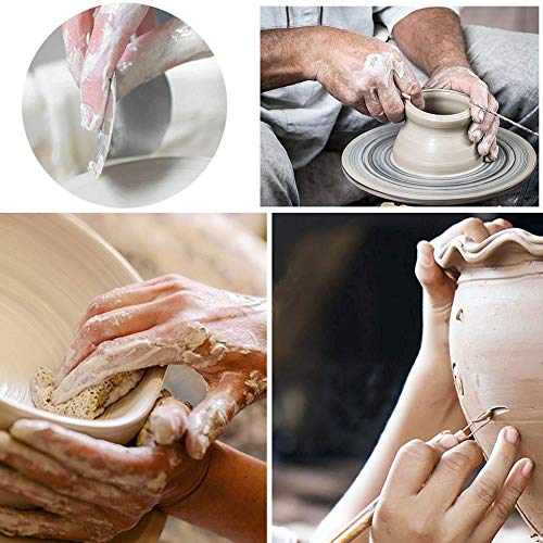 LAMPTOP 61PCS Ceramic Clay Tools Set,Polymer Clay Tools Pottery To...