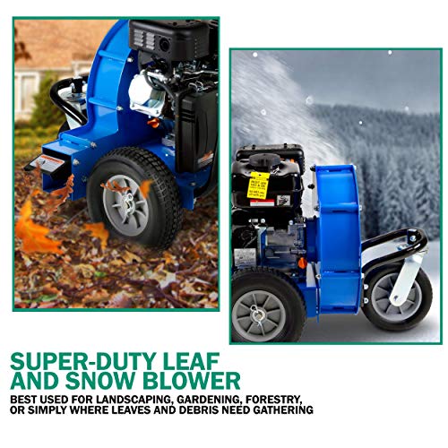 Landworks Leaf Blower Super Duty Wheeled Walk Behind Jet Sweep Man...