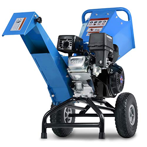 Landworks Wood Chipper Shredder Mulcher Heavy Duty Compact Rotor A...