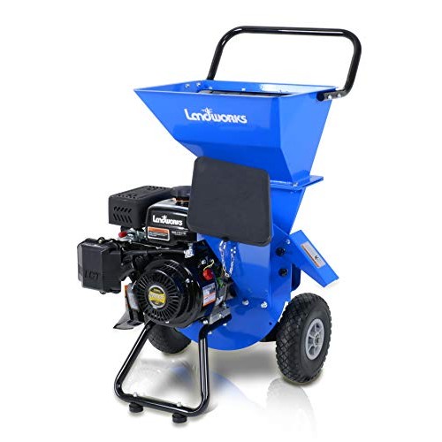Landworks Wood Chipper Shredder Mulcher Super Heavy Duty 7HP 212cc...