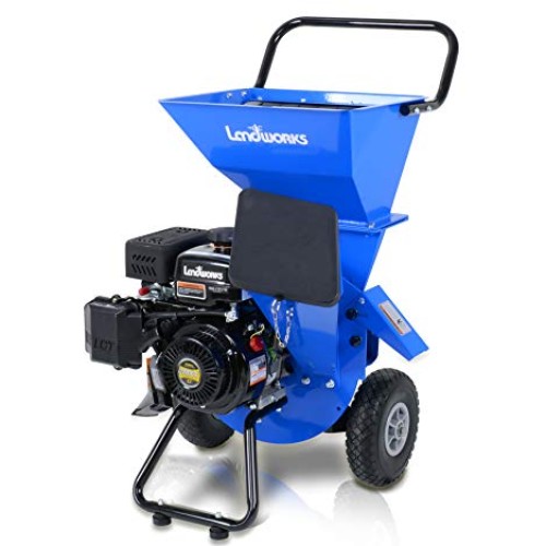 Landworks Wood Chipper Shredder Mulcher Super Heavy Duty 7HP 212cc...
