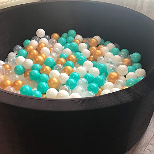 LANGXUN Pit Ball Kiddie Dry Pools, Kids Ball Pit Playpen for Baby ...