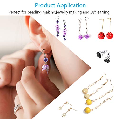 Earring Making Supplies,LANMOK 2410pcs Jewelry Making Kits in Earr...