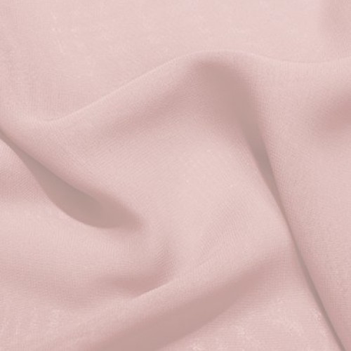 LANSITINA Dusty Rose Sheer Chiffon Fabric Continuous Solid Color b...