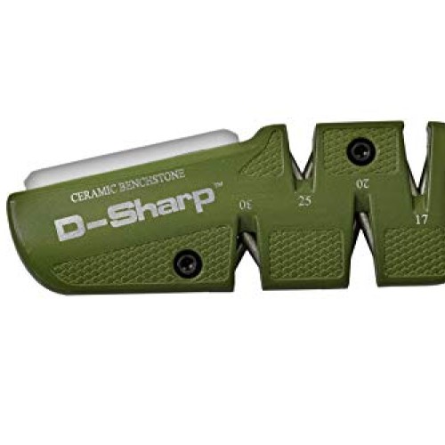 Lansky D-SHARP Diamond Pull Through Quad Angle Knife Sharpener, Gr...