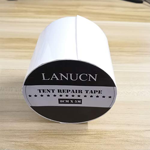 LANUCN Professional Invisible Waterproof Tent Repair Tape | 5m Hea...