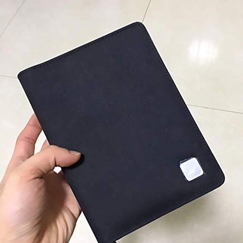 10 Slots Fountain Pen Case Black, Waterproof Canvas Pen Holder Dis...