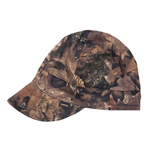 Lapco Lap CC-7 6-Panel Welders Caps, 100% Cotton, 7, Camo