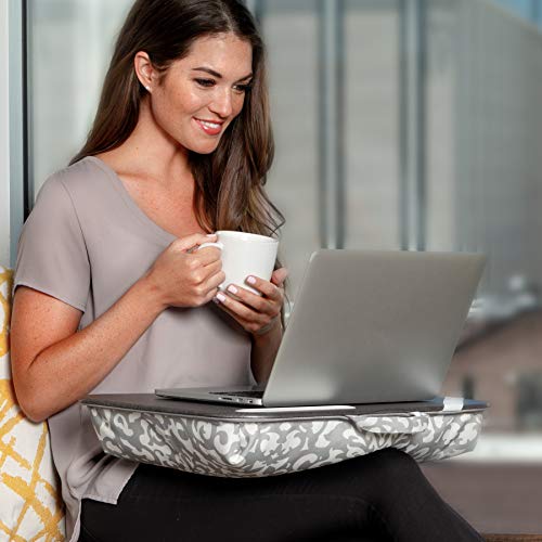 LapGear Designer Lap Desk with Phone Holder and Device Ledge - Med...