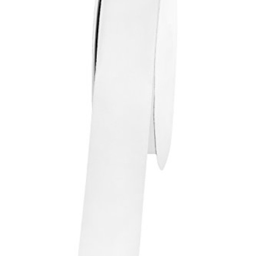 LaRibbons 1 inch Wide Double Face Satin Ribbon - 25 Yard 029-White