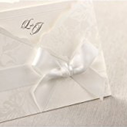 LaRibbons 1 inch Wide Double Face Satin Ribbon - 25 Yard 029-White