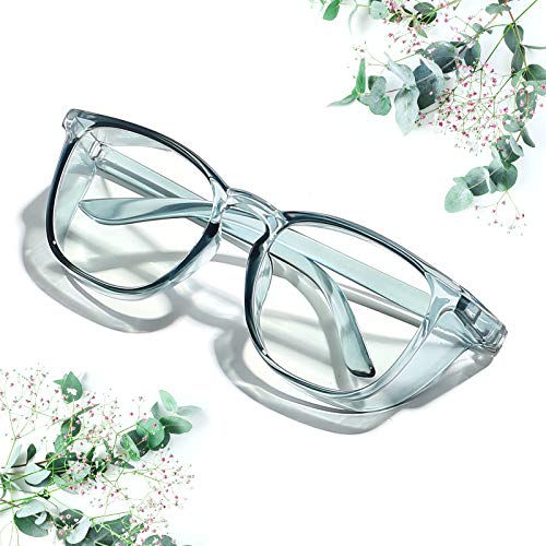 Safety Glasses Goggles Anti-fog Protective Eyewear,Clear Anti-Scra...