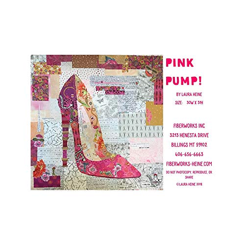 Pink Pump Quilt Pattern by Laura Heine