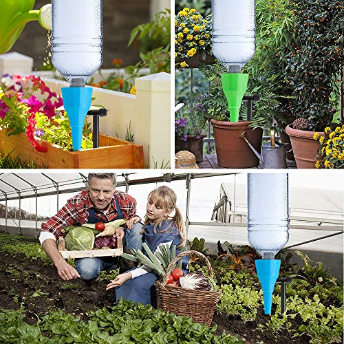 LAVIZO New Upgrade Plant Self Watering Spikes Devices, Automat...