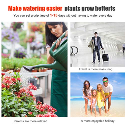 LAVIZO New Upgrade Plant Self Watering Spikes Devices with Slo...
