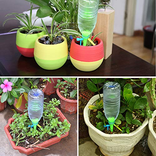 LAVIZO New Upgrade Plant Self Watering Spikes Devices with Slo...