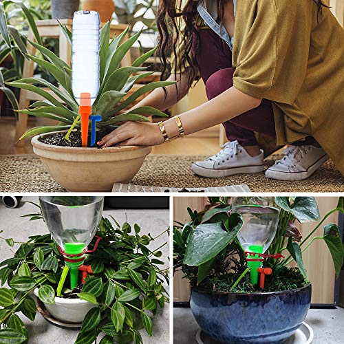 New Upgrade Plant Self Watering Spikes,Universal Self Watering ...