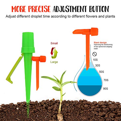 New Upgrade Plant Self Watering Spikes,Universal Self Watering ...