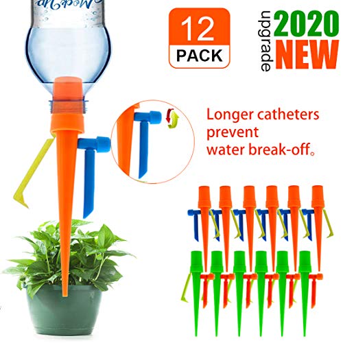 New Upgrade Plant Self Watering Spikes,Universal Self Watering ...