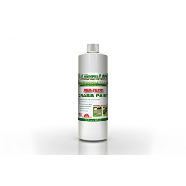 Lawnlift Ultra Concentrated Green Grass Paint 16oz. = 1.375 Gall...