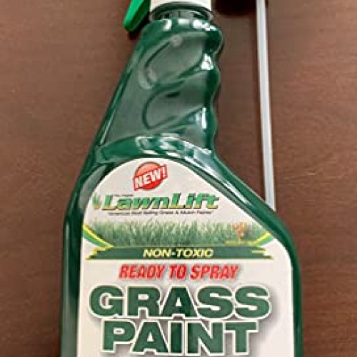 Lawnlift Pre-Mixed Grass Paint 32 Ounce Ready to Spray, No Mixing,...