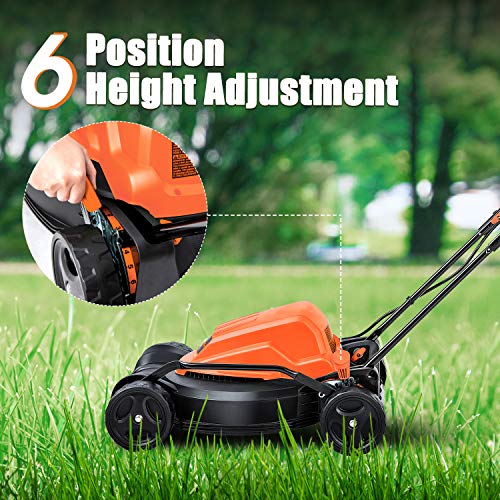 LawnMaster ME1218X Electric Lawn Mower 12AMP 19-Inch