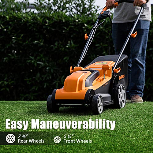 LawnMaster MEB1014K Electric Corded Lawn Mower 15-Inch 11AMP