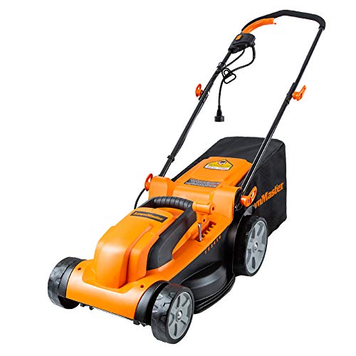 LawnMaster MEB1014K Electric Corded Lawn Mower 15-Inch 11AMP