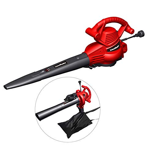 LawnMaster Red Edition BV1210 1201 Electric Blower Vacuum Mulcher ...