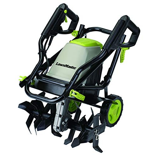 LawnMaster TE1016M Electric Tiller 10-Amp, 16-Inch