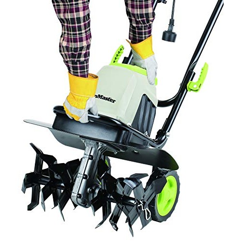 LawnMaster TE1016M Electric Tiller 10-Amp, 16-Inch
