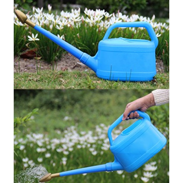 Layboo Premium High-Grade Plastic Watering Can Long Spout 3.3 L（3...