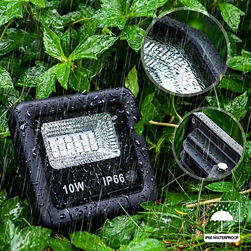 LED Flood Light,10W RGB Floodlight,Color Changing LED Floodlight O...