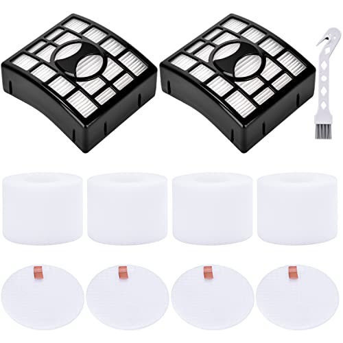 2 HEPA + 4 Foam & Felt Filters for Shark Rotator DuoClean Powered ...