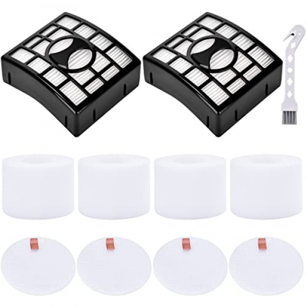 2 HEPA + 4 Foam & Felt Filters for Shark Rotator DuoClean Powered ...