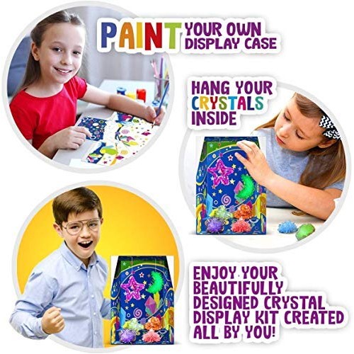 Learn & Climb Crystal Growing kit for Kids. Science Experiment Kit...