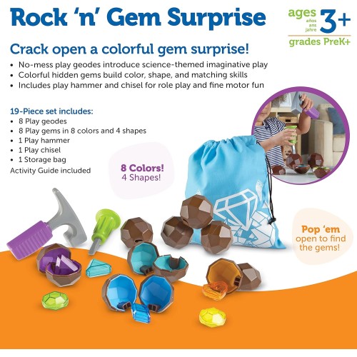 Learning Resources Rock 'n Gem Surprise