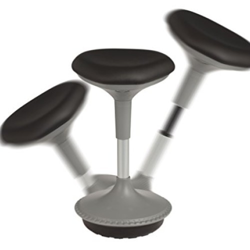 Adjustable Height Active Learning Stool - Padded Office Desk Chair...