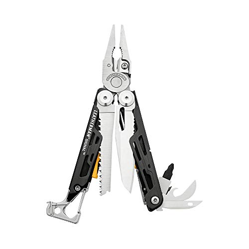 LEATHERMAN, Signal Camping Multitool with Fire Starter, Hammer and...