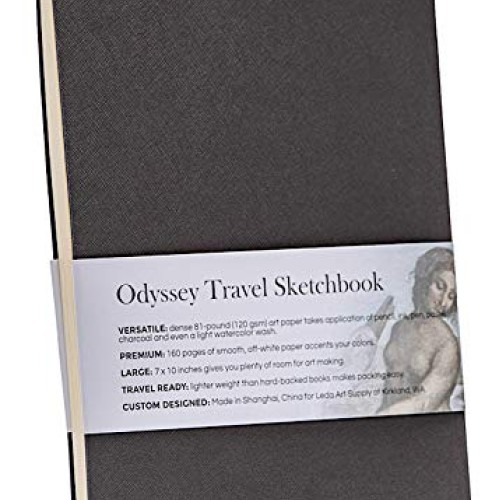 Leda Art Supply 160 Pages Softbound Cover Sketchbook for Artists