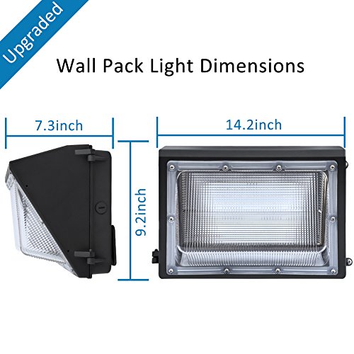 LEDMO 120W LED Wall Pack Light 15840LM 840W HPS/HID Equivalent 500...