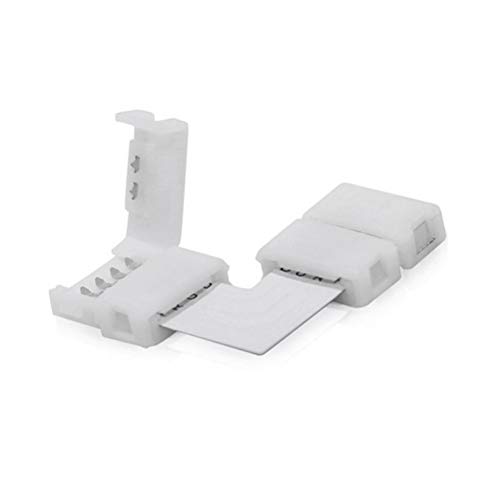 LEDMOMO OSALADI 12PCS 5050 RGB LED Corner Connector Corner Clips L...