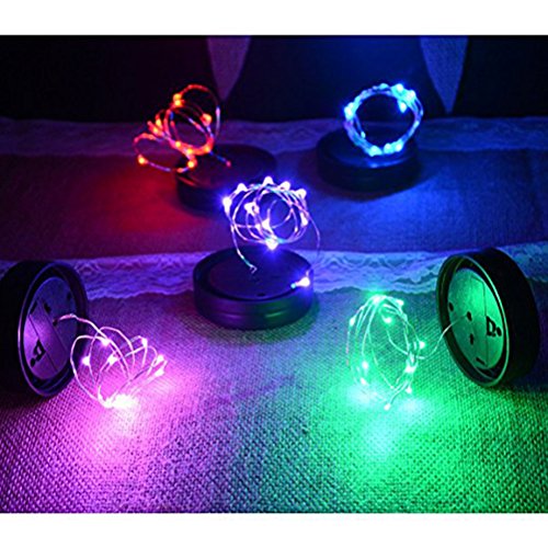 LEDMOMO Solar Mason Jar Lid Insert 6.6ft 20 LED Mason Jar Solar Li...