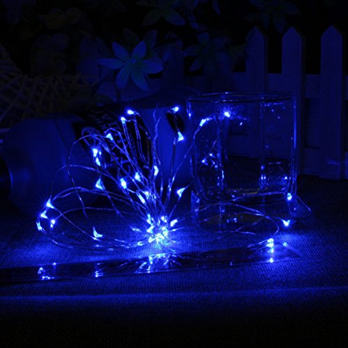 LEDMOMO Solar Mason Jar Lid Insert 6.6ft 20 LED Mason Jar Solar Li...