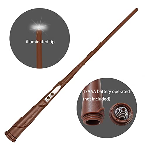 Leejec 20pcs Flameless Taper Floating Candles with Magic Wand Remo...