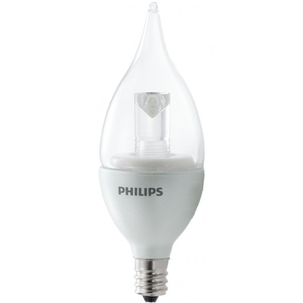 Philips EnduraLED Flame Tip Candelabra