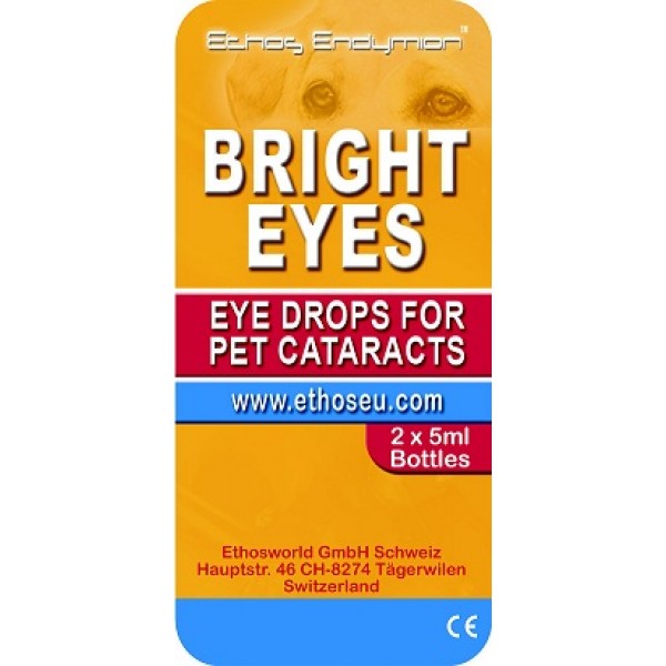 Ethos Bright Eyes Drops for Pet Cataracts