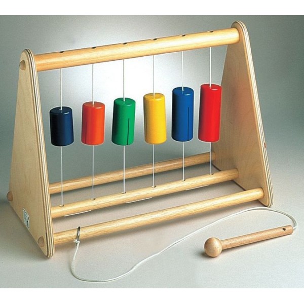 Abilitations Musical Toy Chime Frame with Hammer