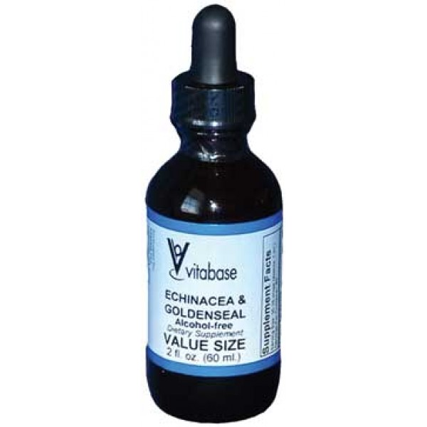 Vitabase Echinacea/Goldenseal Liquid - Alcohol Free