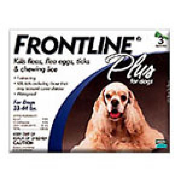Dr. Carol Frontline Plus 3 Pack For Dogs